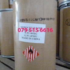 Nitro Cellulose [C6H7(NO2)3O5]n, Cellulose Nitrate 120 RS, 5S, 1/2 RS, 1/4 RS, 800 RS - Hóa Chất Công Nghiệp Giá Tốt